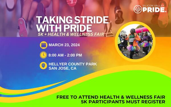Stride with Pride: A 5K + Health & Wellness Fair