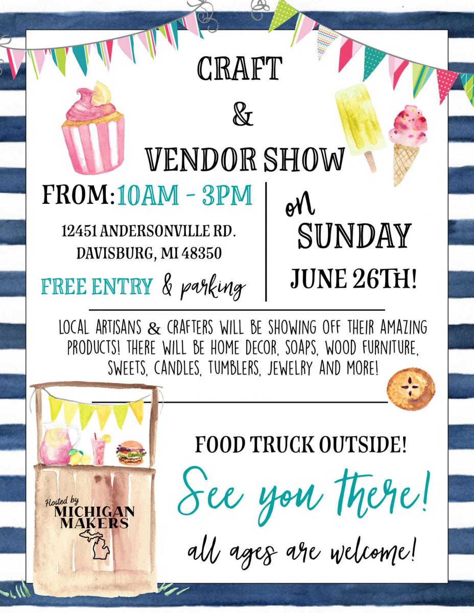 June Vendor & Craft Show cover image