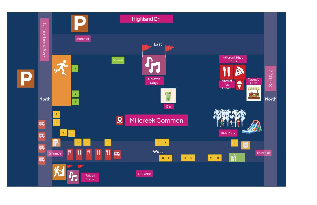Mi Gente Event Map