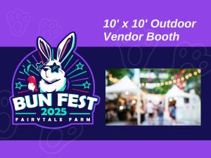 10x10  OUTDOOR Vendor Booth
