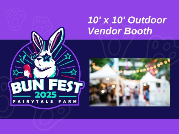 10x10  OUTDOOR Vendor Booth