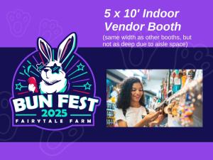 5x10  INDOOR Vendor Booth