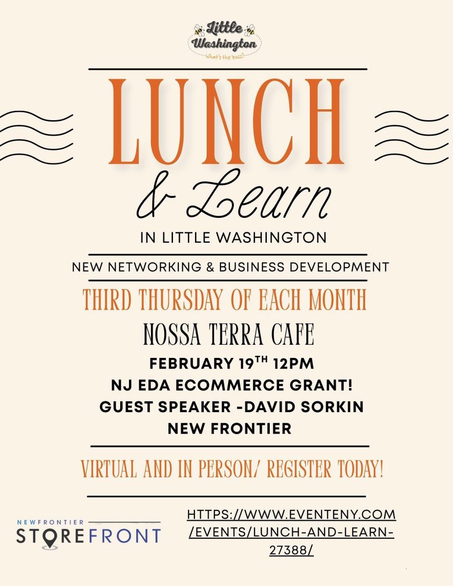 Lunch and Learn!