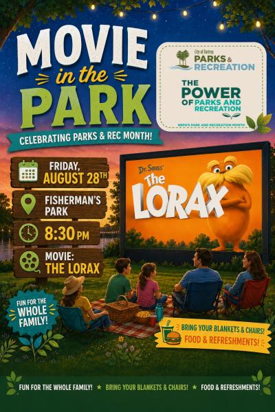 August 2026 Movies in the Park