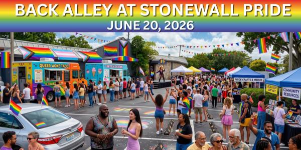 The Back Alley at Stonewall Pride