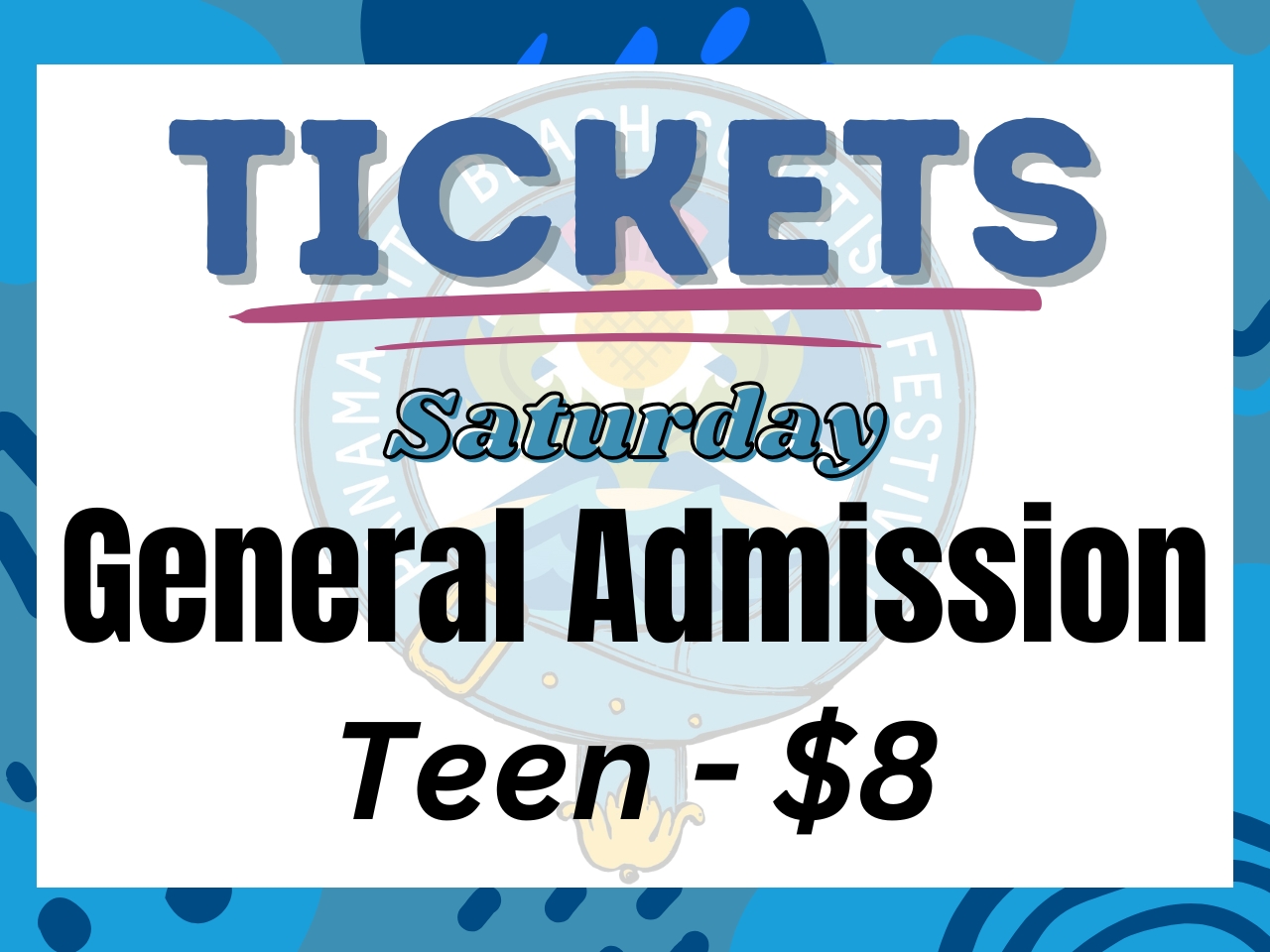 Teen Ticket - Sat, March 7 cover picture