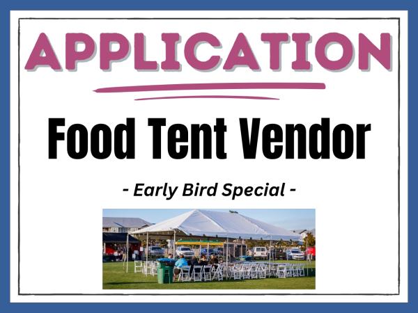 Food Vendors - Early Bird Special Food Vendors - Early Bird Special