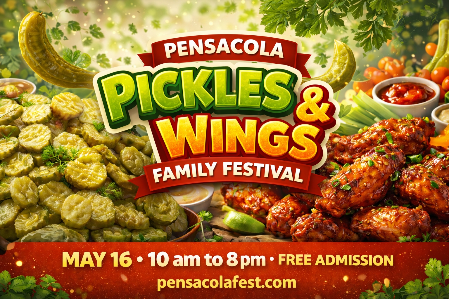 Pensacola Pickles & Wings Family Festival 2026