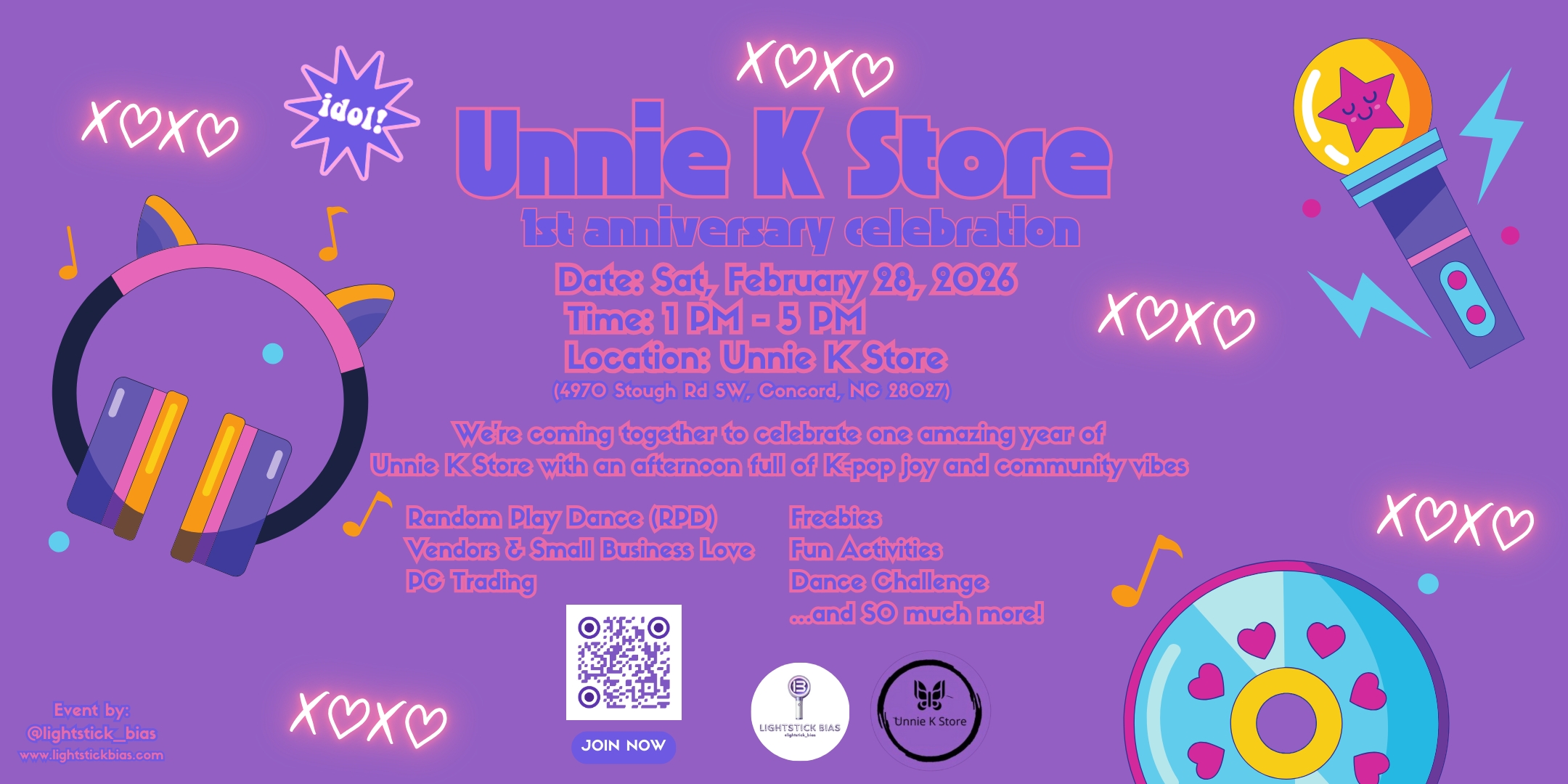 Unnie K Store 1st Anniversary