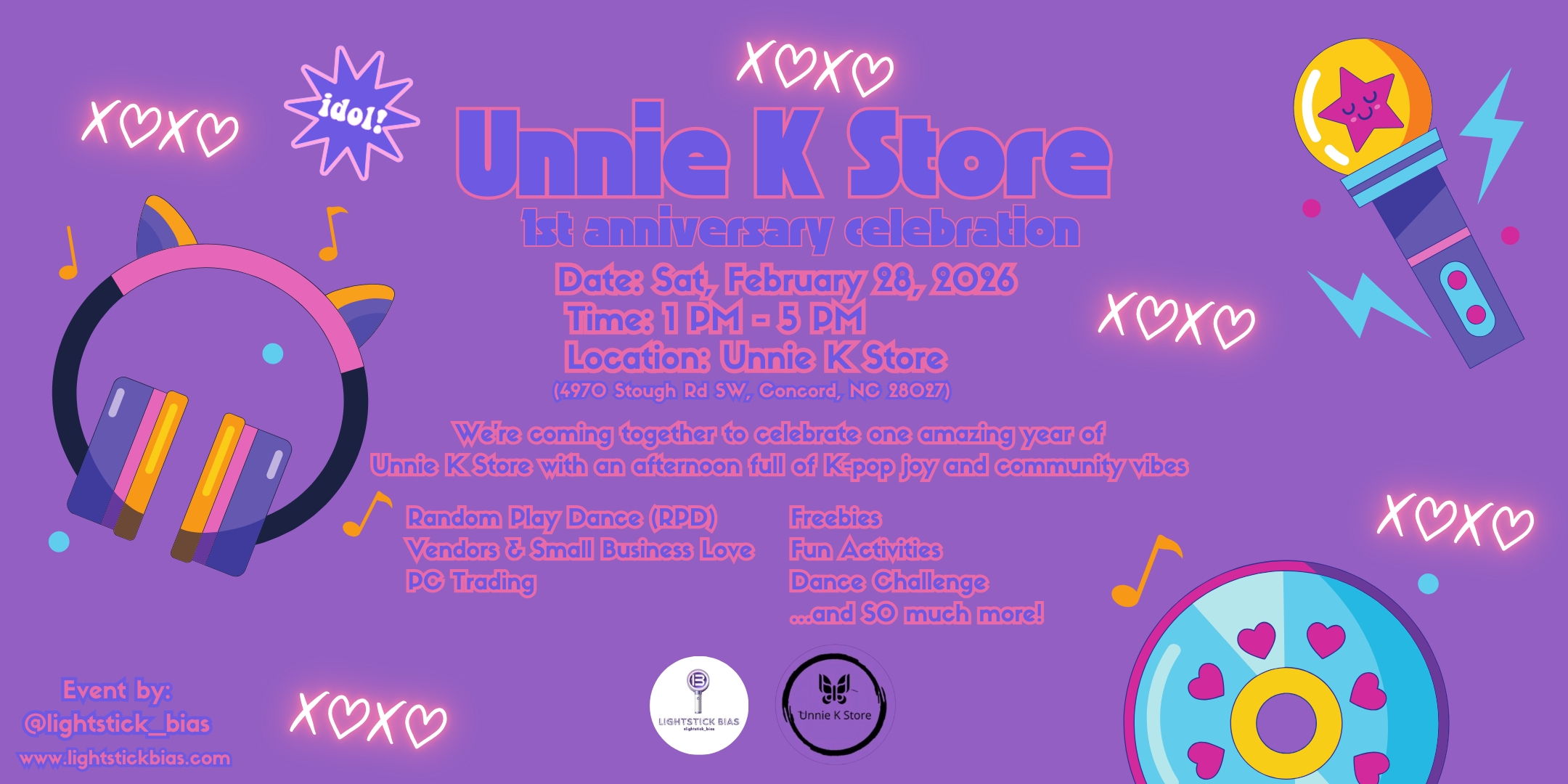 Unnie K Store 1st Anniversary