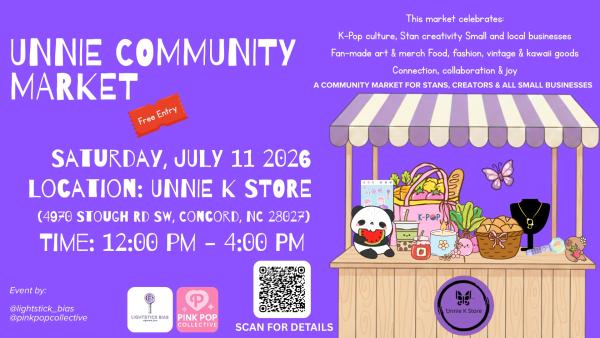 Unnie Community Market JULY
