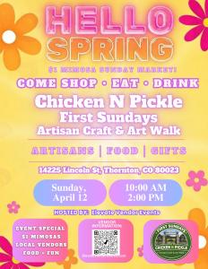 Chicken N Pickle Third Sundays Artisan Craft & Art Walk