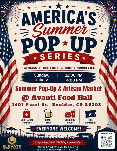 Avanti Boulder Art & Craft Walk