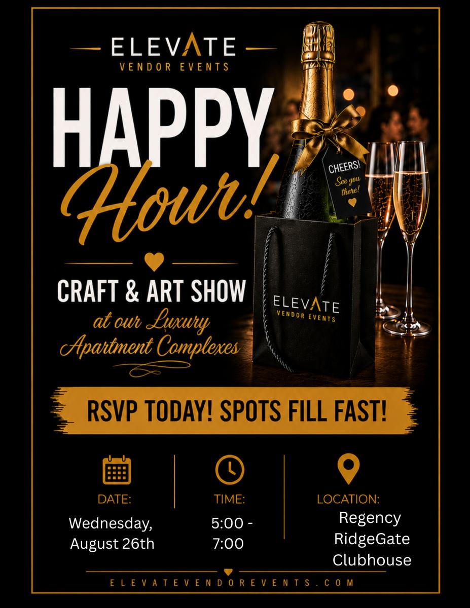 Happy Hour @ Regency RidgeGate Apartments