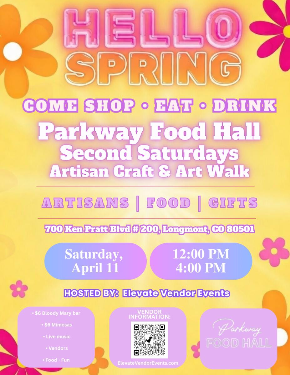 Second Saturday's Parkway Food Hall Artisan Craft & Art Walk
