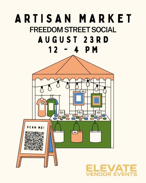 Fourth Sundays Freedom Street Social Artisan Craft & Art Walk