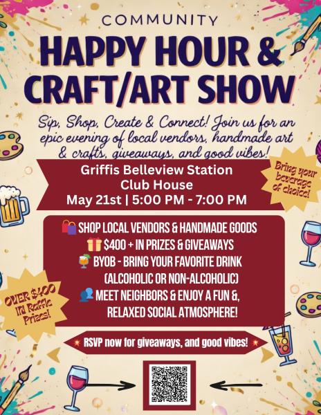 Happy Hour @ Griffis Belleview Station Apartment Homes