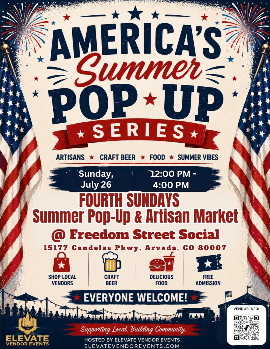 Fourth Sundays Freedom Street Social Artisan Craft & Art Walk