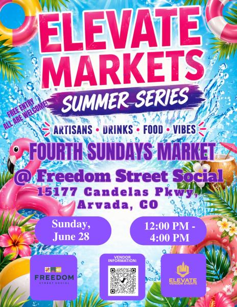 Fourth Sundays Freedom Street Social's Artisan Craft & Art Walk