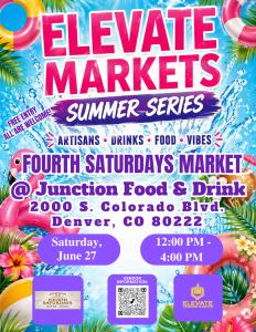 Junction Food and Drink Fourth Saturdays Artisan Craft & Art Walk