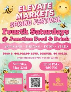 Junction Food and Drink Fourth Saturdays Artisan Craft & Art Walk