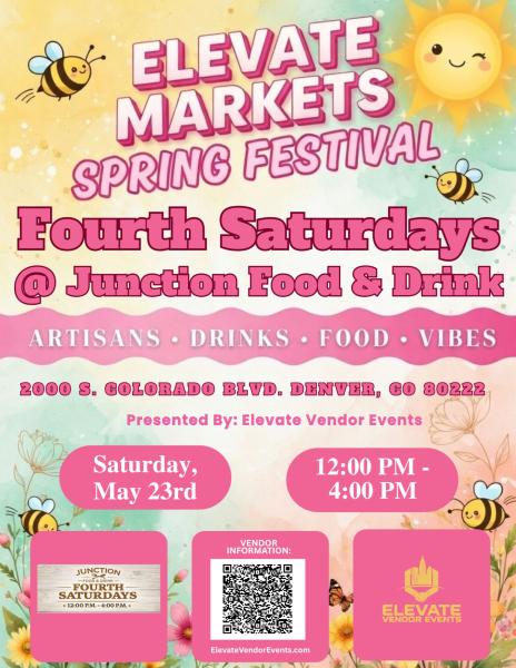 Fourth Saturdays Junction Food and Drink Artisan Craft & Art Walk