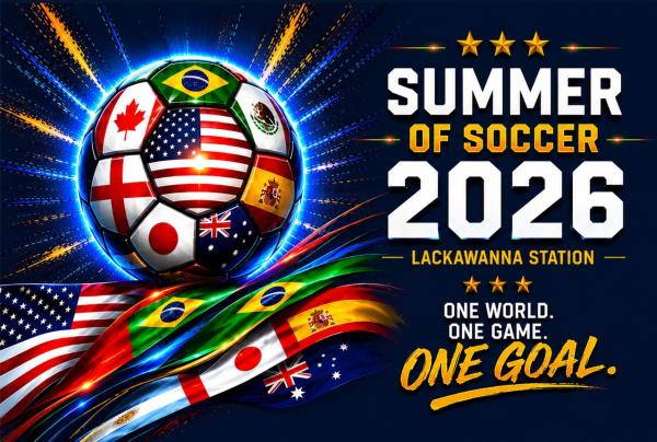 Summer of Soccer at Lackawanna Station