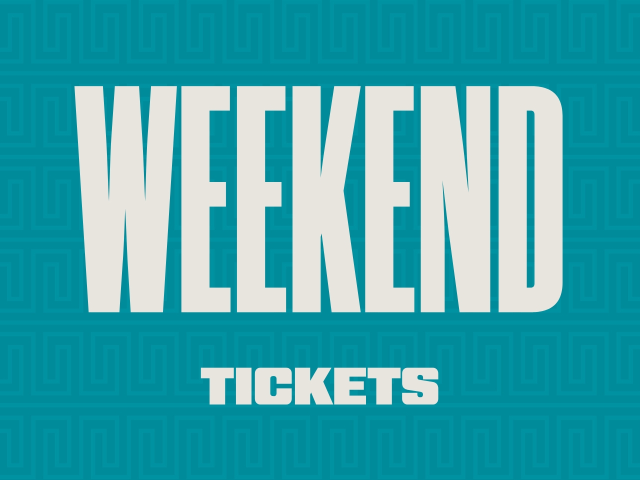 Weekend General Admission cover picture