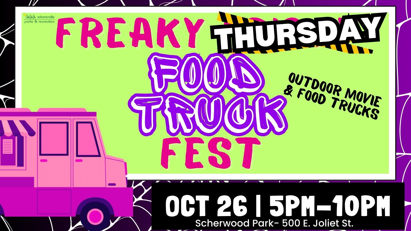 Schererville's Freaky THURSDSAY Food Truck Fest cover image