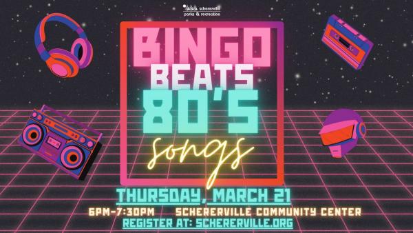 Bingo Beats - 80s Songs - March 21st, 2024