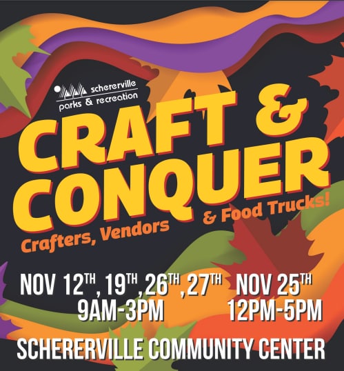2022 Craft & Conquer Craft Shows- November 12th, 19th, 25th, 26th, 27th - 2022
