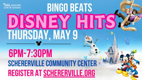 Bingo Beats - Disney Hits - May 9th, 2024