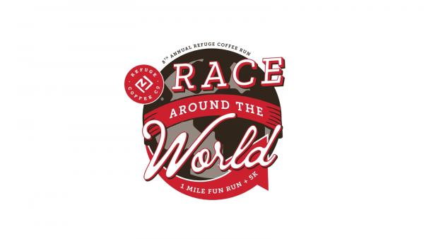 5k Race around the World and Mile Fun run