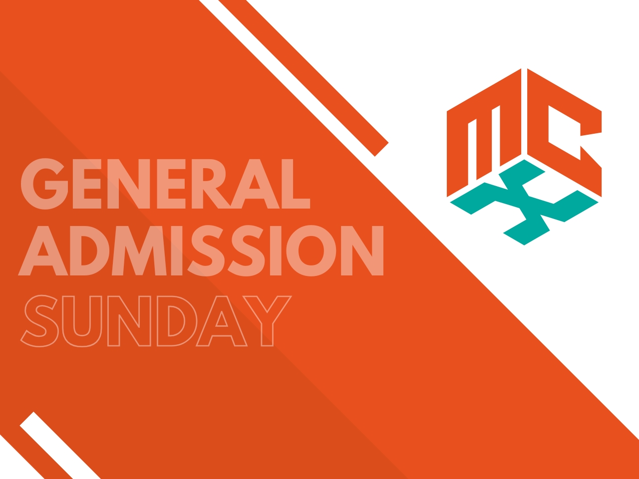 Sunday General Admission cover picture