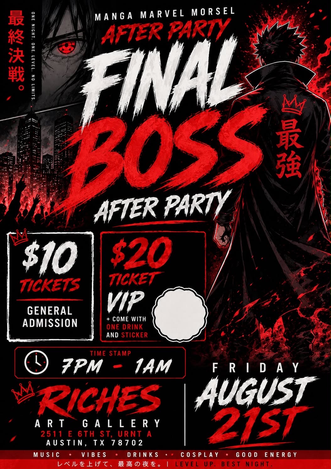 Final Boss After Party General Admission cover picture