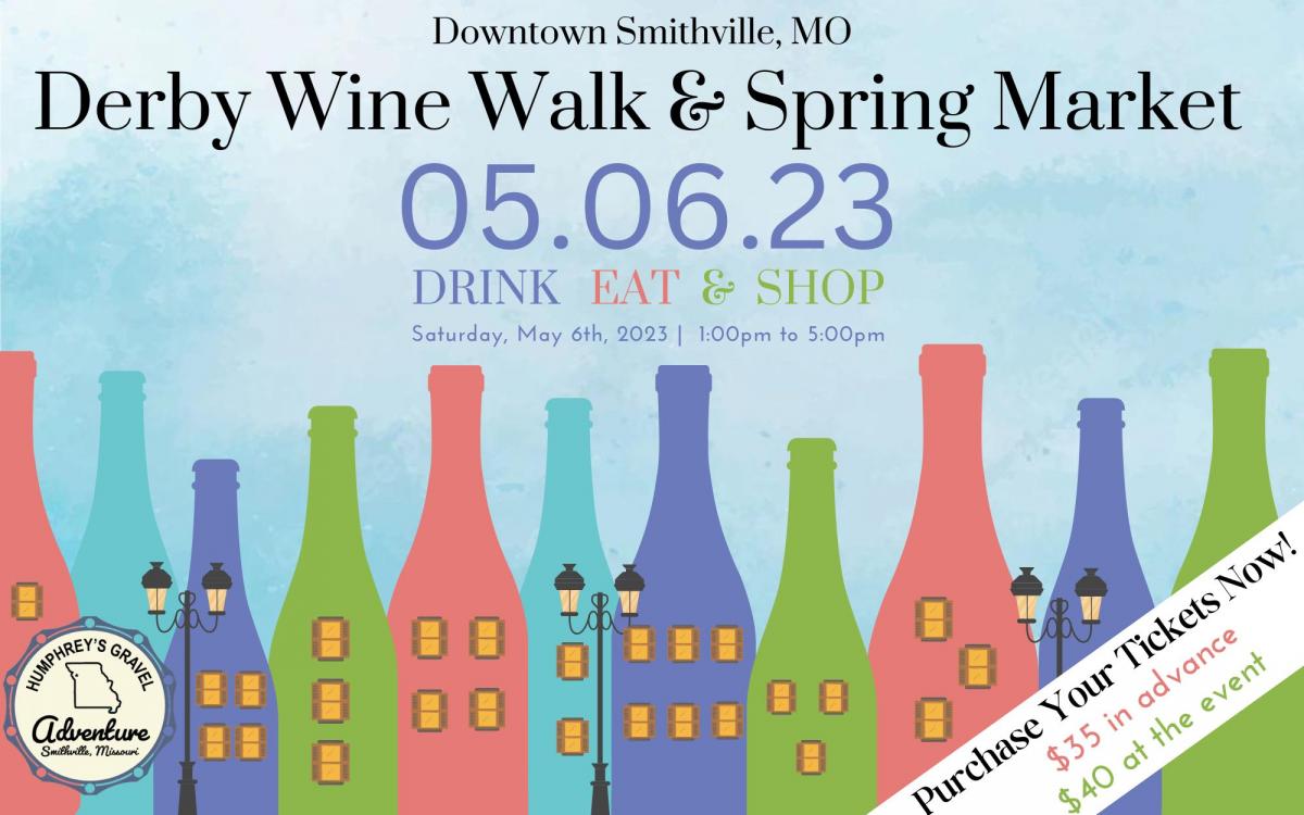 Derby Wine Walk and Spring Market 2023