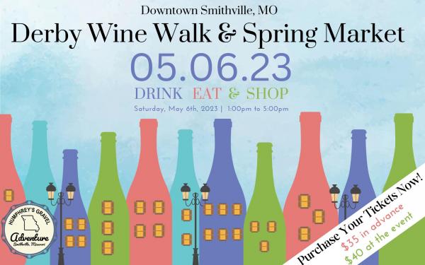 Derby Wine Walk and Spring Market 2023