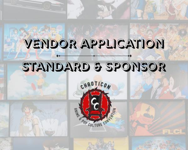 Vendor Standard & Sponsor Application Vendor Standard & Sponsor Application