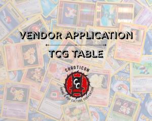 TCG Vendor Application