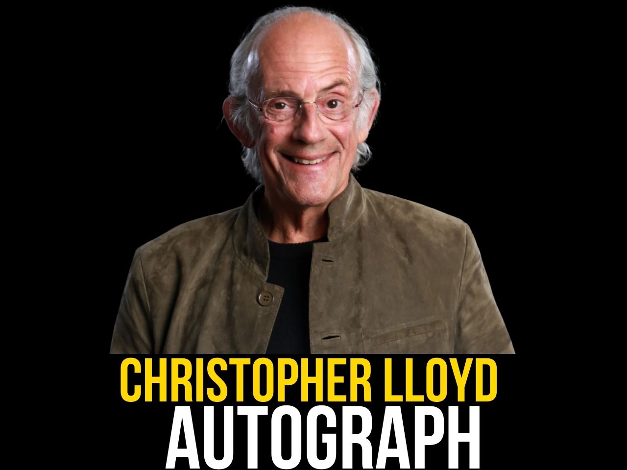 CHRISTOPHER LLOYD - PREMIUM  AUTOGRAPH cover picture