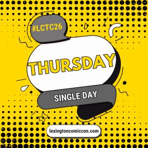 Thursday Only Ticket cover picture