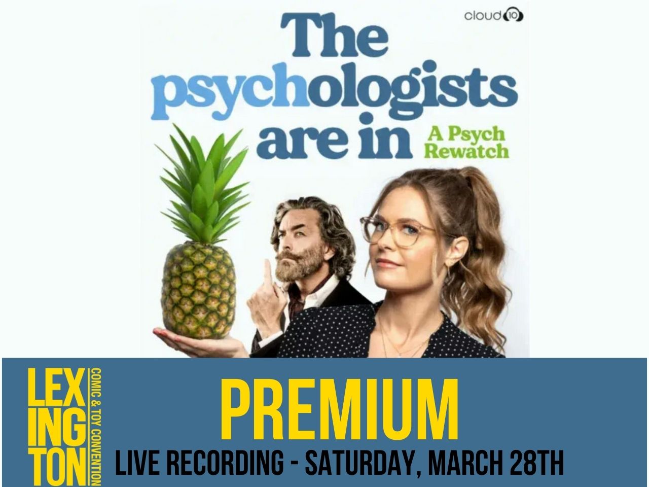 The Psychologists are in with Maggie Lawson and Timothy Omundson &ndash; Live (Premium) cover picture