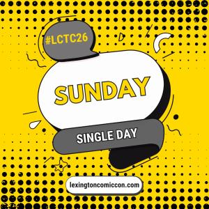 Sunday Only Ticket cover picture