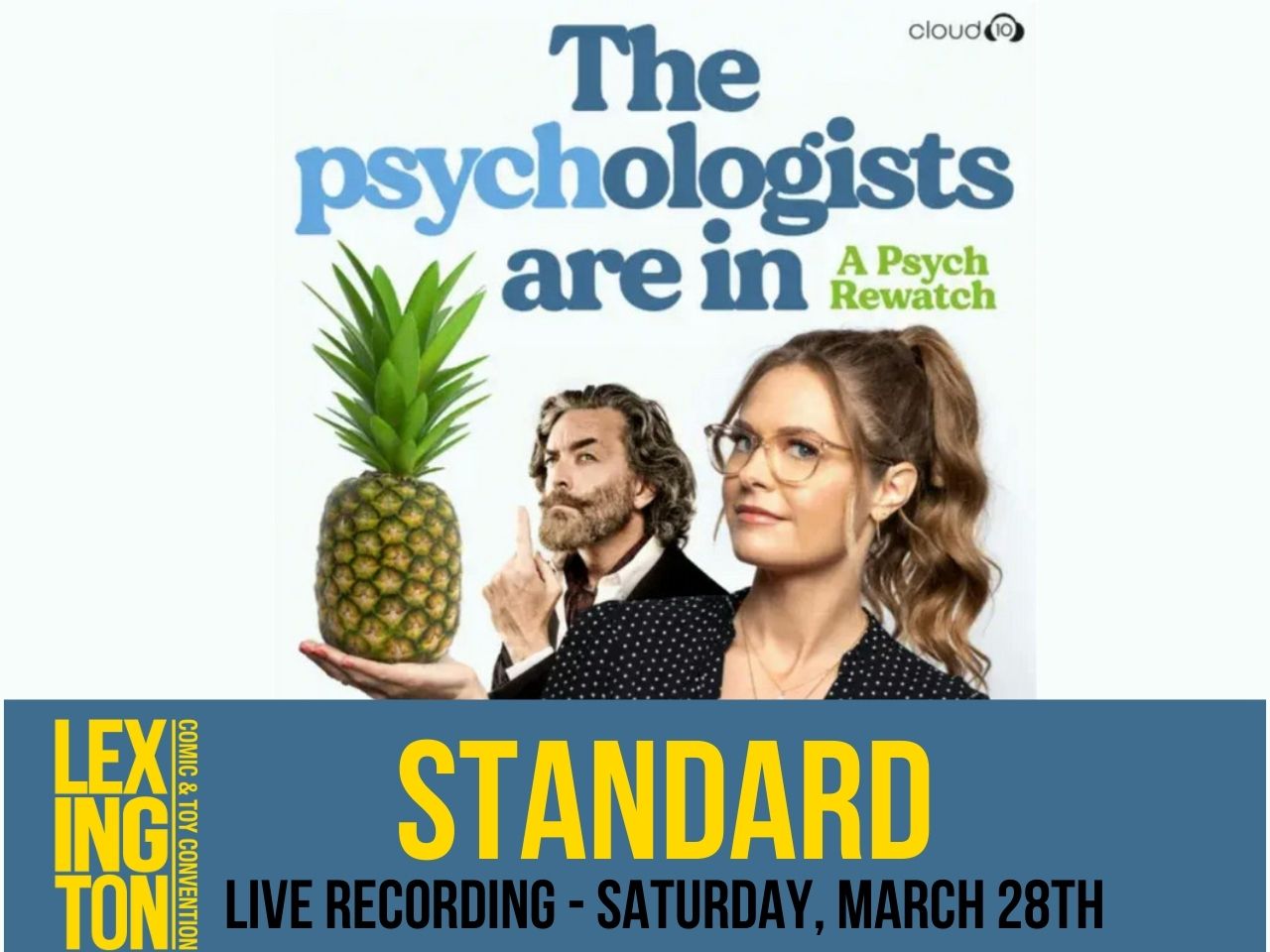 The Psychologists are in with Maggie Lawson and Timothy Omundson &ndash; Live (Standard) cover picture