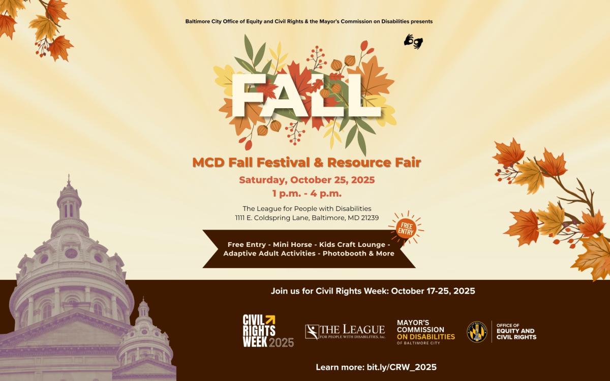Mayor's Commission on Disabilities Fall Festival and Resource Fair - Free cover picture