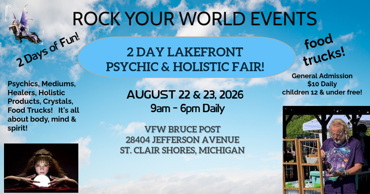 2 Day Lakefront Psychic & Holistic Fair!