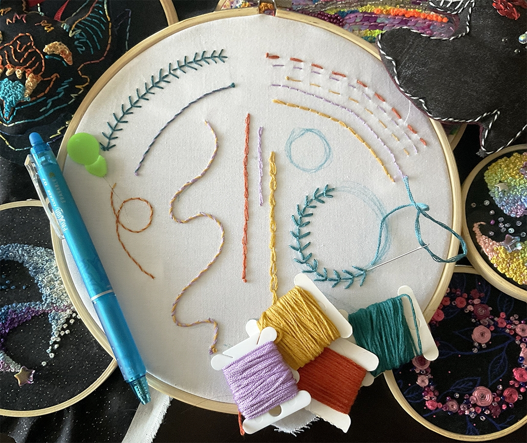 Hand Embroidery: More Than Just Flowers - Sun 1p cover picture