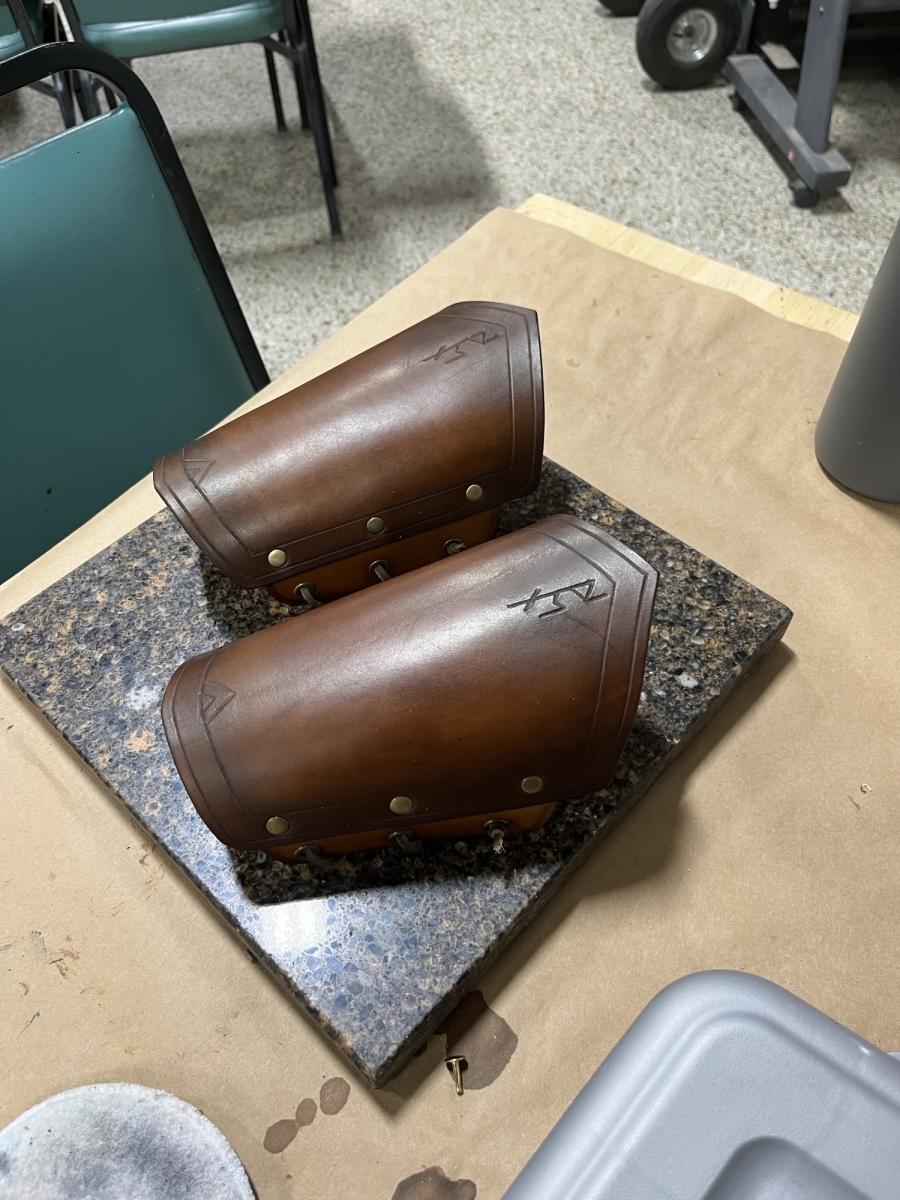 Basic Leather Bracer Workshop - Fri 6:30p cover picture