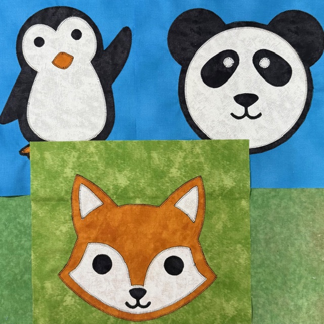 Applique a Fox, Panda or Penguin with a Sewing Machine Workshop - Fri 10a cover picture