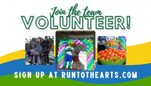 Run To The Arts - Volunteers Run To The Arts - Volunteers